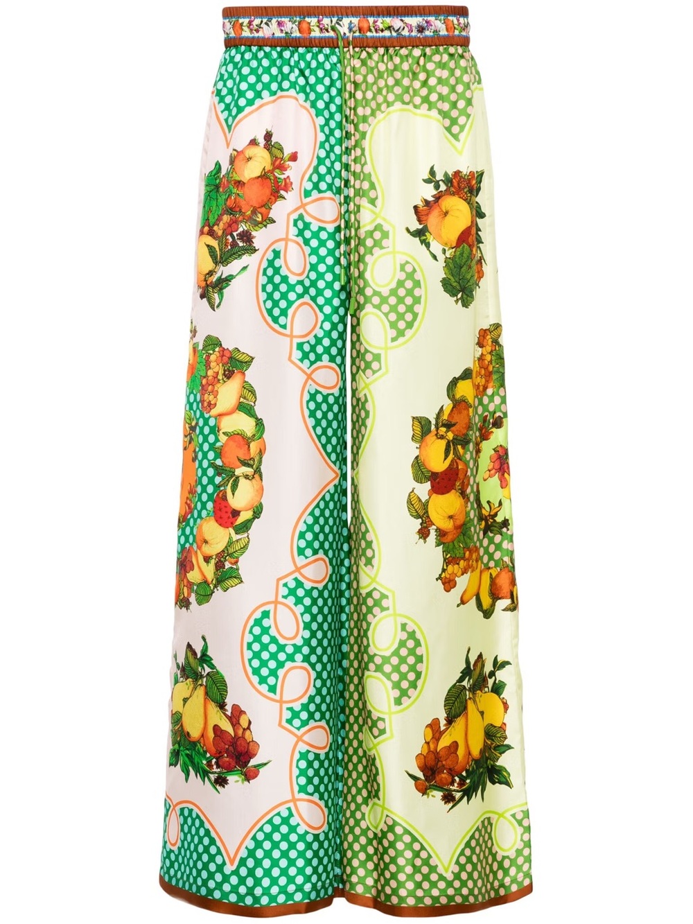 Alemais Lemonis Silk Palazzo Pant Size 6US